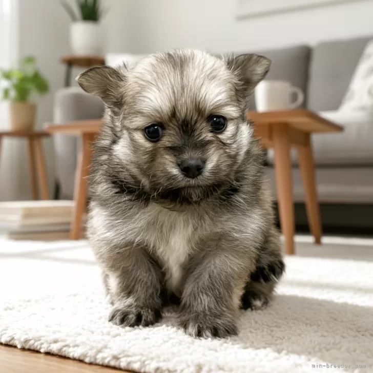 ポメラニアン【千葉県・女の子・2025年11月18日・ウルフセーブル】の写真1