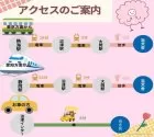 ポメラニアン【静岡県・男の子・2025年4月10日・オレンジ】の写真13「アクセス方法は色々🐾電車でもお車でも来やすいです🚃」