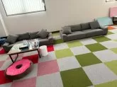 トイプードル(トイ)【栃木県・女の子・2025年6月18日・レッド】の写真7「子犬と遊びながら対面できる、広々としたスペースでご案内します♬」