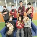 トイプードル(トイ)【茨城県・男の子・2025年3月10日・レッド】の写真10「みんなわんちゃんが大好きです💕大切にお世話し、ご家族の元に送り出しています☺️」