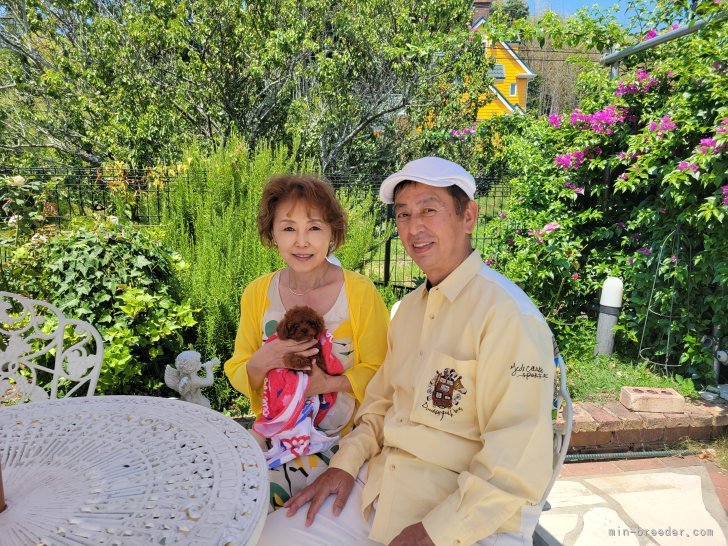 江田正子ブリーダーのブログ：素敵なご家族様のもとへ❤