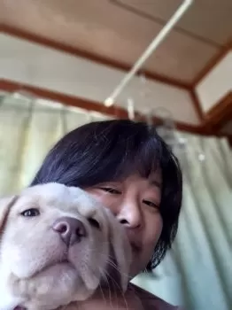 まぁ 様のお迎えした子犬