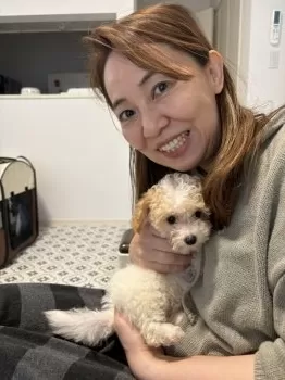 K.Y 様のお迎えした子犬