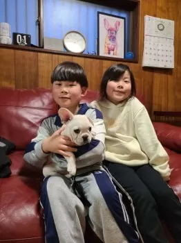 S.Ｉ 様のお迎えした子犬