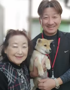 A.E 様のお迎えした子犬