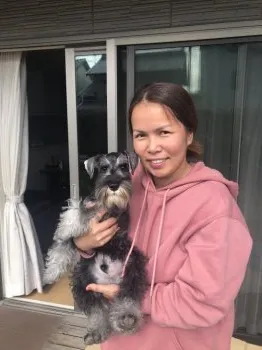 M.T 様のお迎えした子犬
