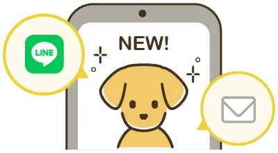 新着通知のイメージ